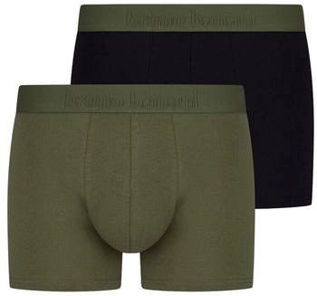 Bruno Banani Boxershorts FLOWING olivgr&uuml;n schwarz