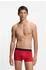HUGO Dreier-Pack Boxershorts aus Stretch-Baumwolle mit Logo-Bund Style TRUNK TRIPLET DESIGN 50532550 Schwarz / Rot