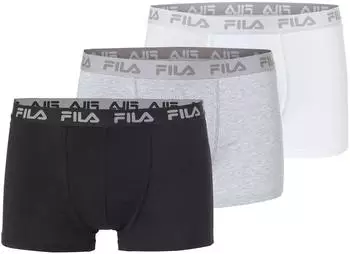 Fila Boxershorts 3er Pack Schriftzug mix