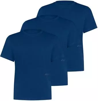 Sloggi Unterhemd Kurzarm 3er Pack SLG Base marine