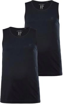JP 1880 T-Shirt Tanktops 2er-Pack Basic ärmellos navy blau