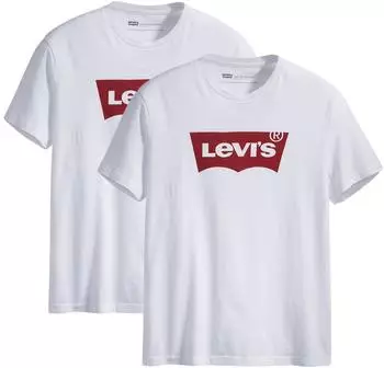Levi's T-Shirt rot offwhite