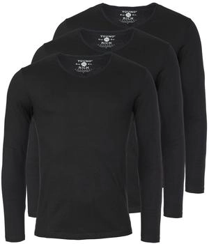 Young & Rich Longsleeve V-Ausschnitt slimfit