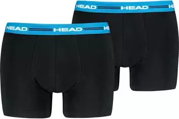 Head Elastic Boxer 2P schwarz blau