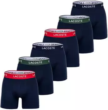 Lacoste Boxer Herren 6er Pack baumwolle