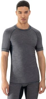 Mey T-Shirt PRFRMNC Indigo-Melange blau