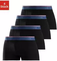 Bench. Boxer "Boxershorts f&uuml;r Herren" Packung, 4 Stk. Unterhosen aus...
