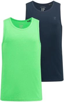 JP 1880 Tanktops 2er-Pack Basic ärmellos grün