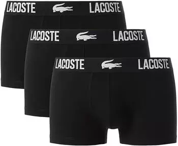 Lacoste 3er-Pack Stämme schwarz