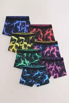 Next Fashion Boxershorts 7er-Pack Multi Lightning Print