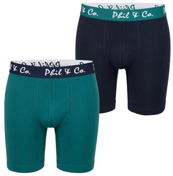 Phil & Co. Berlin Retro Boxer sky captain-bayberry