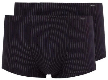 Skiny Boxer Shorts 2er-Pack blau/nachtblau