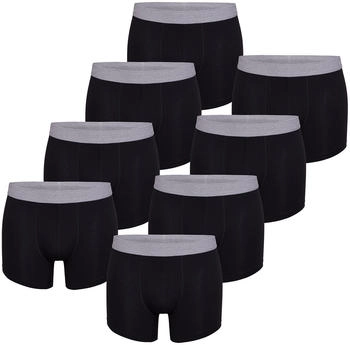 MG-1 MG-1 Boxershorts 8er Pack grau/schwarz