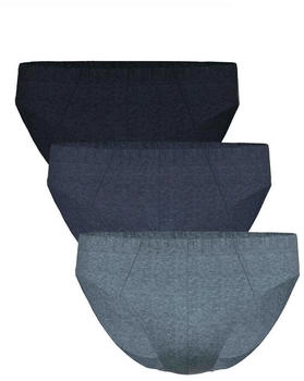 Seidensticker Mini Slip bodywear 3er Pack (51004) navy-dark jeans-jeans