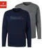 Bench Shirt 2-pack (112242) navy/graumeliert
