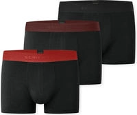 Schiesser Boxershorts "95/5 Multipacks" 3er Pack, mit farblich abgesetztem,
