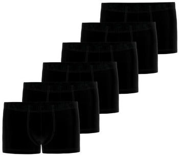 Seidensticker Retro Short / Pant 6er Pack Pur (SH-51001-P6-90-03) schwarz
