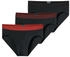 Schiesser Single-Jersey Slips im 3er-Pack schwarz