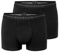 Schiesser Boxershorts "Cotton Flex" 2er Pack, Baumwollmischung, ohne st&ouml;rende