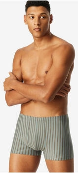 Schiesser Organic Cotton Shorts 3er-Pack uni/gestreift mehrfarbig