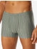 Schiesser Organic Cotton Shorts 3er-Pack uni/gestreift mehrfarbig