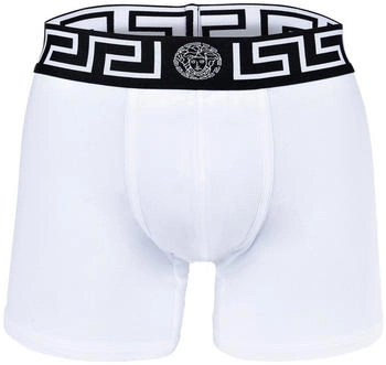 Versace Topeka Boxershorts, Bi-Stretch, Bio-Baumwolle weiß