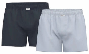 Seidensticker Web Boxer Shorts 4-Pack navy-zen blue stripe
