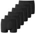 Schiesser Boxershorts 6er-Pack (TB_181750-6P-000-XXL) schwarz