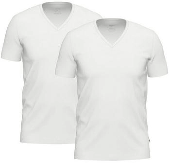 Seidensticker V-Shirt Single Jersey Qualität (51009) weiß