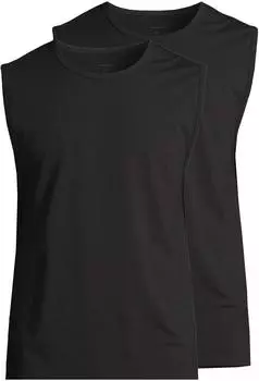 Seidensticker Pur Unterhemd / Tanktop 4er Pack (SH-51008-90-04) schwarz