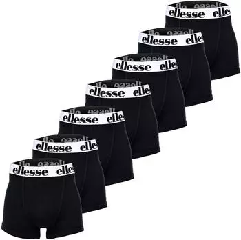 Ellesse Boxershorts 7er-Pack mit Logoprint (SDAA3100-038-4XL) schwarz/wei&szlig;