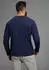 Man's World Langarmshirt unifarben aus Baumwolle im 3er-Pack