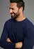 Man's World Langarmshirt unifarben aus Baumwolle im 3er-Pack