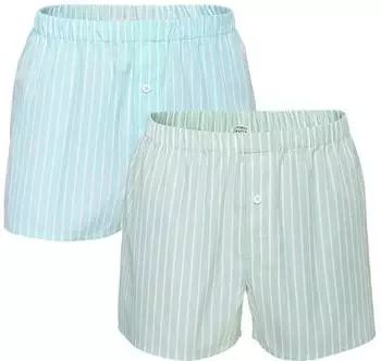 Living Crafts Gregor Boxershorts, 2er-Pack mare/seagrass