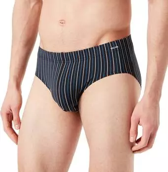 Calida Cotton Code Slip (22690) blau/schwarz/weiß