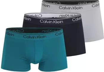 Calvin Klein Boxer shorts (LV00NB4409) gr&uuml;n/sleet/teal marine/shoreline
