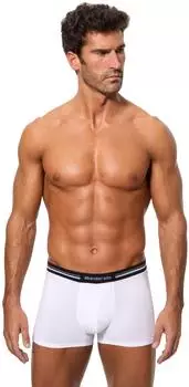 Abanderado Con Cinturilla Extra Suave De Algodón Elástico Boxershorts schwarz-weiss