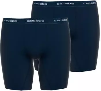 Ceceba Long Boxer Basic dunkelblau/weiß