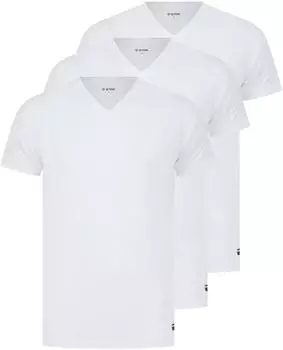 G-Star Crew 3er-Pack T-Shirt (D29421-01-1322) bright white