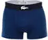 Lacoste Hipster Trunk 3-Pack Krokodil Logo marineblau/weiß/mix