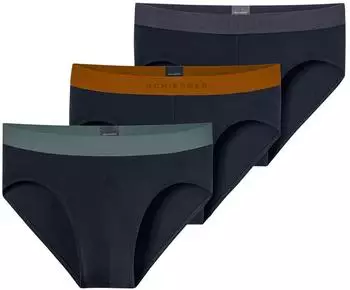 Schiesser Bio-Baumwolle Slips 3er-Pack