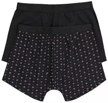 JP 1880 Badehose rot/schwarz/weiß