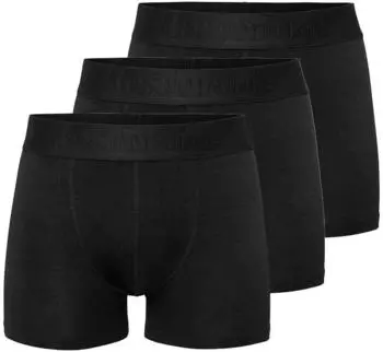 Resteröds Gunnar Retro Shorts 3-Pack enganliegend (RE-27934-49-9-01) schwarz