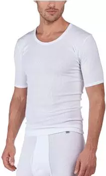 Huber Cool Lyocell Selection V-Shirt Kurzarm enganliegend (112146) weiss