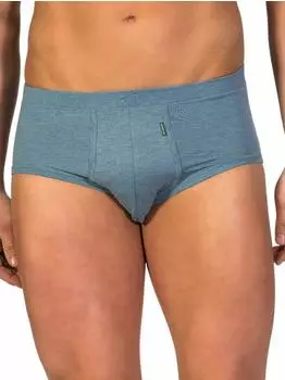 Zd Zero Defects Mini Slip aus Sojagarn blue denim