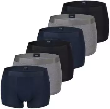 Joop! Boxershort Everyday 6-Pack (TB_10224310-6P-E519-XL) grau/schwarz/blau