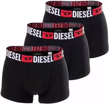 Diesel UMBX-Damienthreepack Boxershorts Cotton Stretch, 3er Pack schwarz2