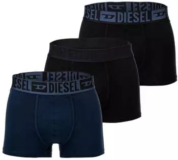Diesel Mike-D-Core-3Pack Boxer blau/schwarz