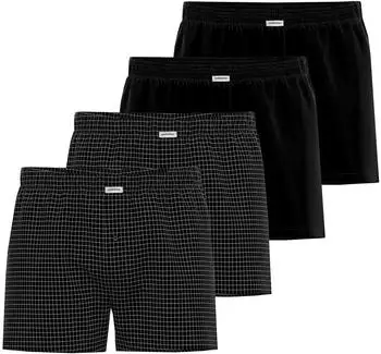 Seidensticker Boxershorts 4-pack (51007-P4) schwarz
