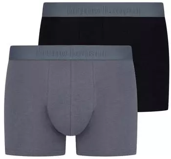Bruno Banani Flowing Retro Short / Pant Comfort Fit (82649467) wolkengrau/schwarz
